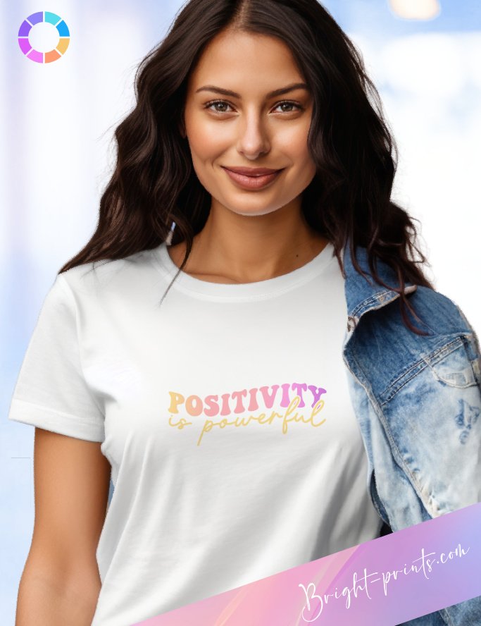 Positivity is powerful Women's Graphic Tee